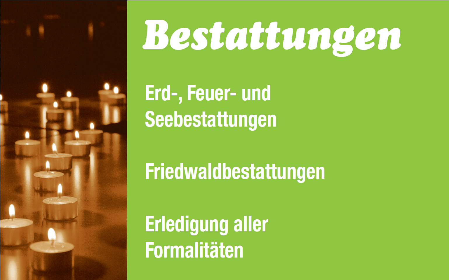 Bestattungen